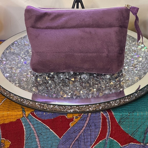 Purple Makeup Bag with Makeup Bundle. Retail value: $71.00 - Picture 2 of 2